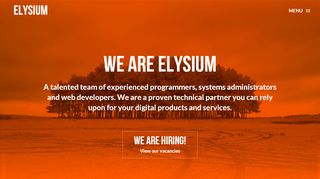 
                            11. Elysium - Software development, website development and systems ...