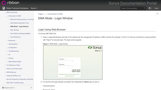 
                            11. EMA Mode - Login Window - SBC Core 6.0.x Documentation - Ribbon ...