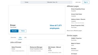 
                            4. Emaar: Jobs | LinkedIn