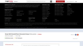 
                            10. Emaar MGF Emerald Floors Discussion | Latest Updates Emaar MGF ...