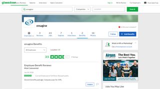
                            6. emagine Employee Benefits and Perks | Glassdoor