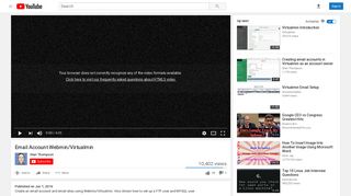 
                            7. Email Account Webmin/Virtualmin - YouTube