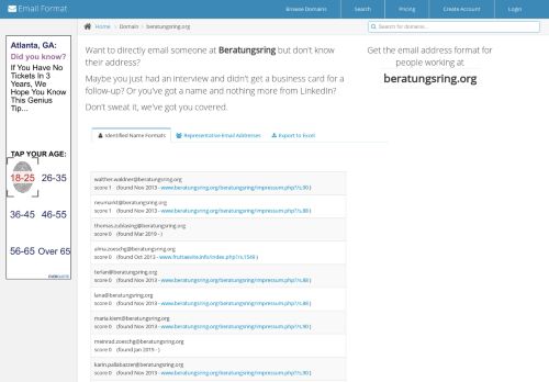 
                            13. Email Address Format for beratungsring.org | Email Format
