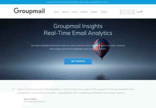 
                            11. Email analytics software with Groupmail Insights