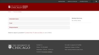 
                            8. Email and Calendaring - The University of Chicago