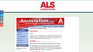 
                            9. Email - Association Weekly: ALS Nursing/Allied Health Symposium ...