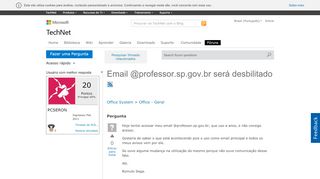 
                            10. Email @professor.sp.gov.br será desbilitado - Microsoft