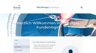 
                            5. Email bestätigt - Rheingas Kundenlogin