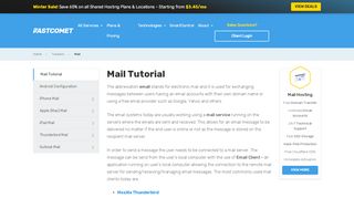 
                            3. Email Client Tutorials - FastComet