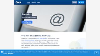 
                            7. Email Domain With Great Features – For Free! - GMX Mail