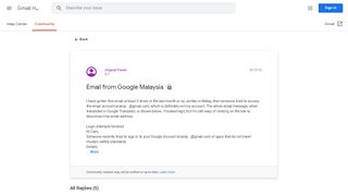 
                            4. Email from Google Malaysia - Google Product Forums