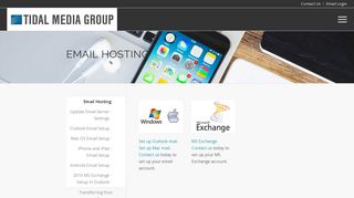 
                            10. Email Hosting - Tidal Media Group