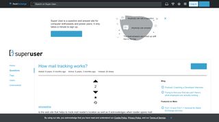 
                            4. email - How mail tracking works? - Super User
