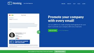 
                            13. Email HTML Signature Generator - htmlsig.com | Create a free HTML ...