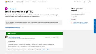 
                            9. Email institucional (ETEC) - Microsoft Community
