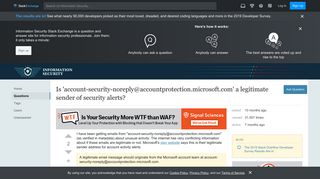 
                            11. email - Is 'account-security-noreply@accountprotection.microsoft ...