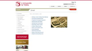 
                            2. Email - IT Services - Junior College - University of Malta