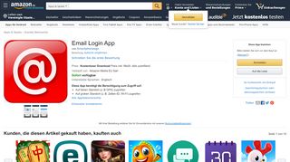 
                            3. Email Login App: Amazon.de: Apps für Android