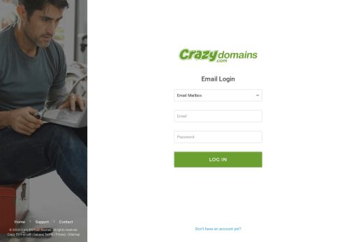 
                            6. Email Login Page | CrazyDomains.ph