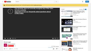 
                            2. Email Login - YouTube