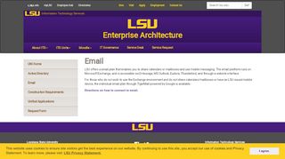 
                            3. Email - Louisiana State University