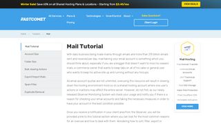 
                            9. Email Maintenance Tutorials - FastComet