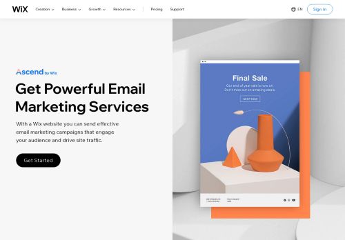 
                            9. Email Marketing Services | Send Beautiful Newsletters | Wix ShoutOut