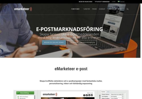 
                            4. Email marketing with eMarketeer