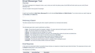 
                            4. Email Messenger Tool - Phorest Help Desk - Wiki - Jira