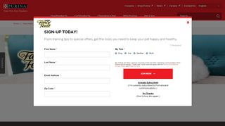 
                            5. Email Newsletter Sign Up | Fancy Feast®