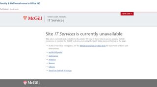 
                            12. Email Office 365 | IT Services - McGill University