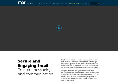 
                            3. Email | Open-Xchange