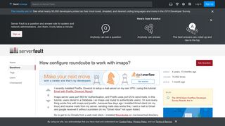 
                            12. email server - How configure roundcube to work with imaps ...