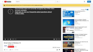 
                            10. Email setup on Windows 10 - YouTube