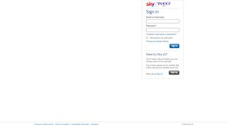 
                            12. Email - Sign in - Sky.com