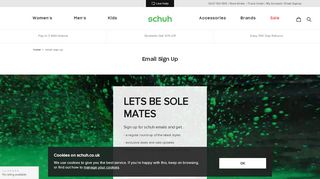 
                            1. Email Sign-Up | Join Our Newsletter | schuh