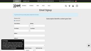 
                            1. Email Signup - Journeys