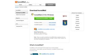 
                            4. Email Software Download for Windows 7 | IncrediMail 2