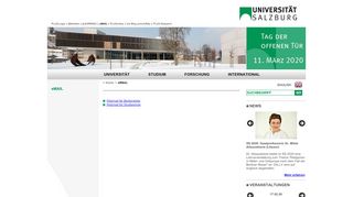 
                            3. eMAIL - University of Salzburg - Uni Salzburg