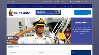 
                            7. Email Us - Join Indian Navy | Government of India