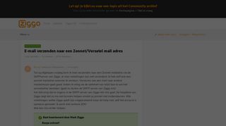 
                            5. Email verzenden naar een Zonnet/Versatel mail adres | Ziggo ...