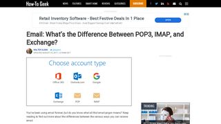 
                            10. Email: What's the Difference Between POP3, IMAP, and Exchange?