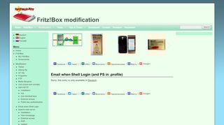
                            11. Email when Shell Login (and PS in .profile) | Fritz!Box modification