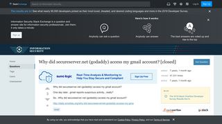 
                            12. email - Why did secureserver.net (godaddy) access my gmail account ...