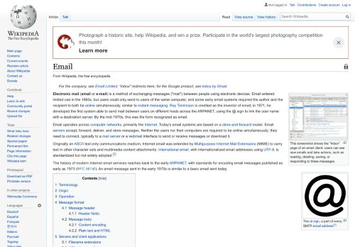 
                            8. Email - Wikipedia