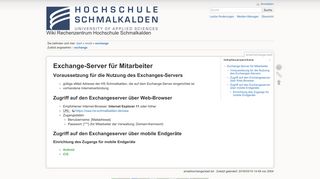 
                            5. email:exchange:start [Wiki Rechenzentrum Hochschule Schmalkalden]