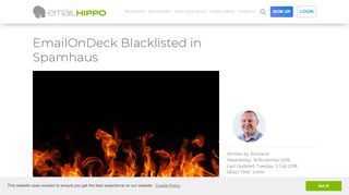 
                            13. EmailOnDeck blacklisted inSpamhaus | Email Hippo