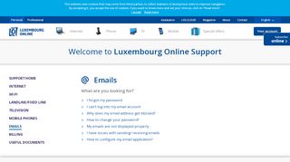 
                            9. EMAILS - Assistance - Luxembourg Online