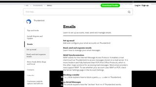 
                            5. Emails | Thunderbird Help - Mozilla Support