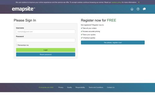 
                            3. emapsite - login